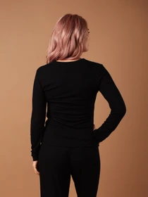 Одяг для дому та сну Brabrabra модель HOM25313042_Black Фото