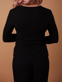 Одяг для дому та сну Brabrabra модель HOM25313042_Black Фото