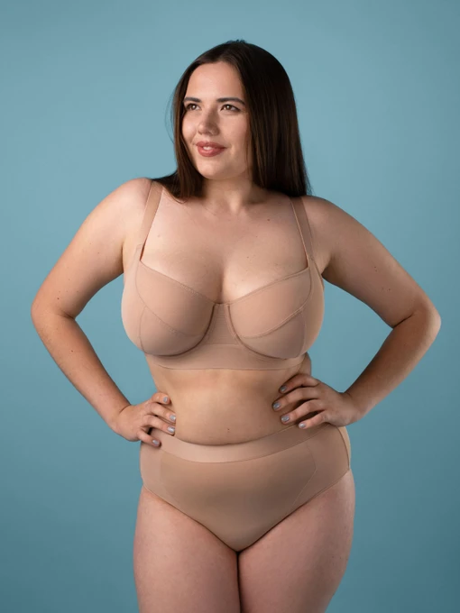 Нижня білизна Brabrabra модель SLZ22102101_Beige Фото