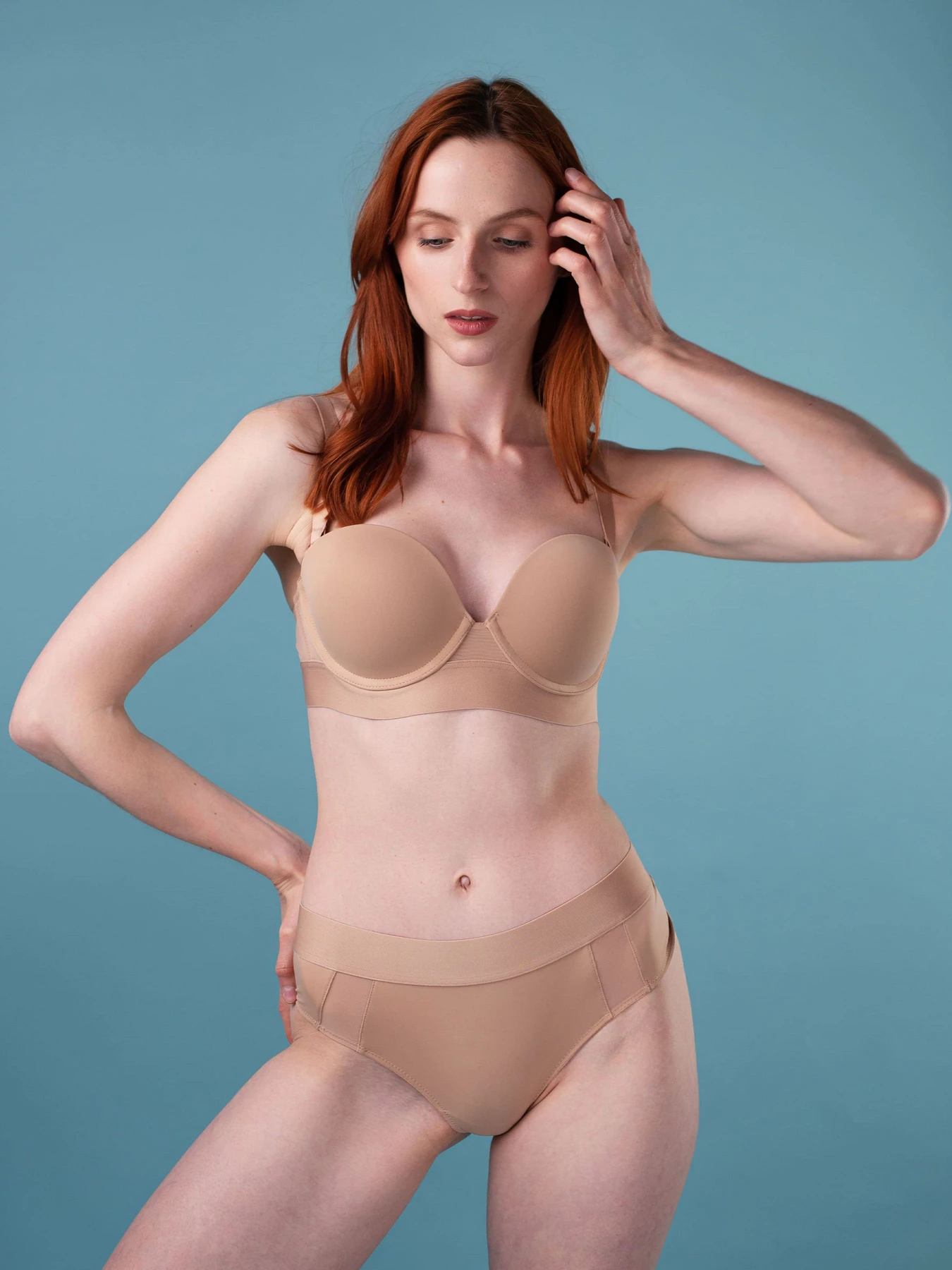 Нижня білизна Brabrabra модель SLZ22102102_Beige Нижня білизна Brabrabra модель SLZ22102102_Beige Фото