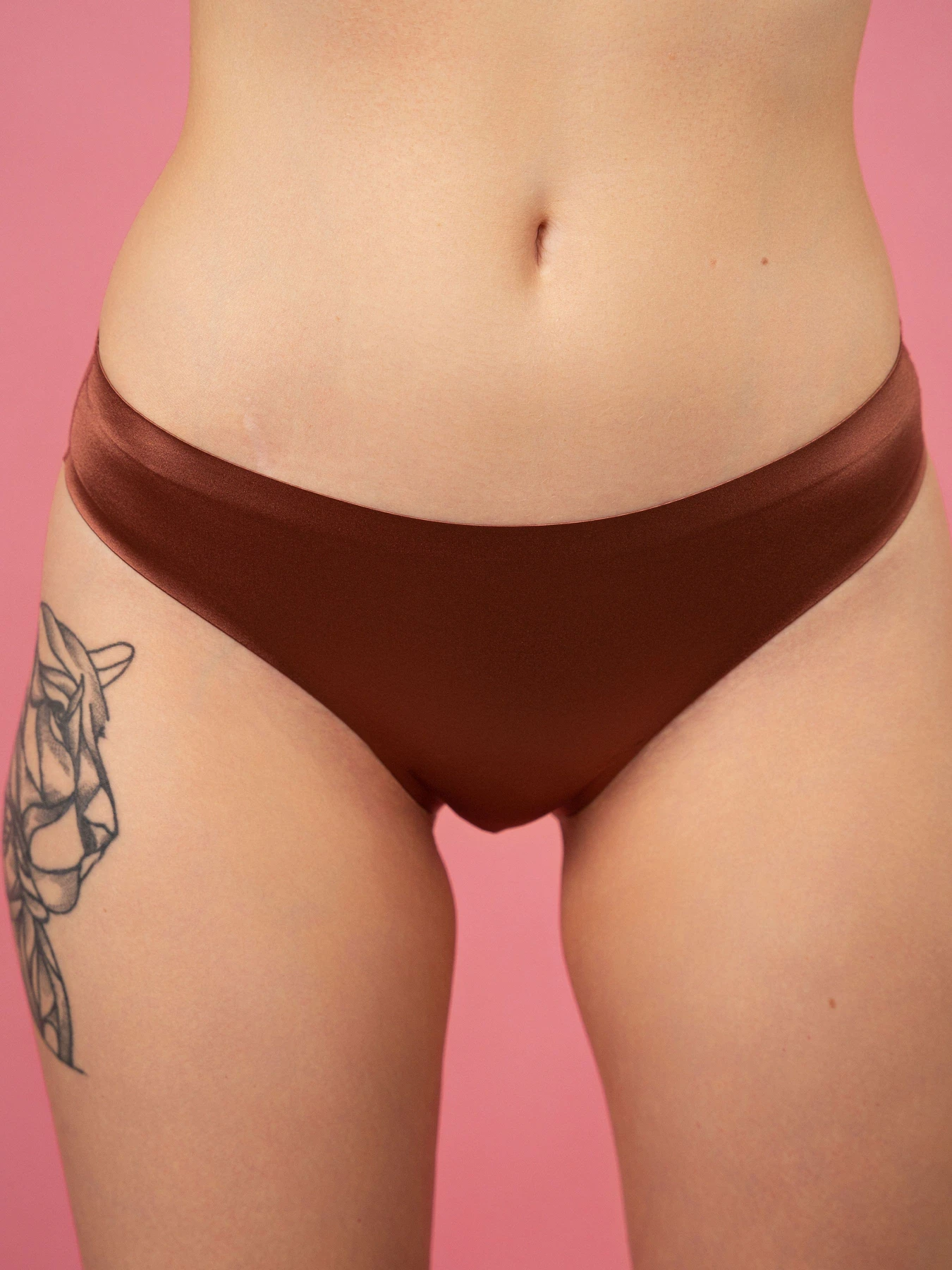 Нижня білизна Brabrabra модель SLZ24202301_Terracotta Фото