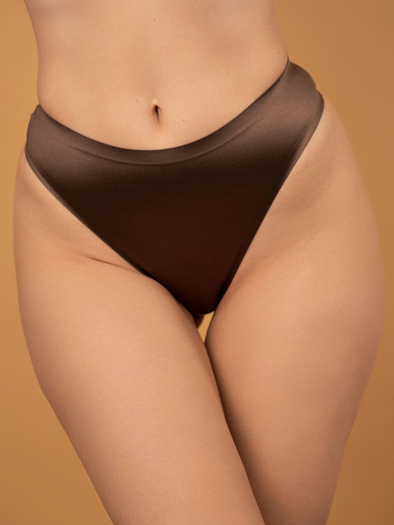 Нижня білизна Brabrabra модель SLZ24202305_Dark-Brown Фото