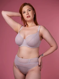 Нижня білизна Brabrabra модель SLZ24702121_Gray-Lilac Фото