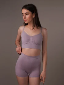 Нижнее белье Brabrabra модель SLZ24902009_Gray-Lilac Фото