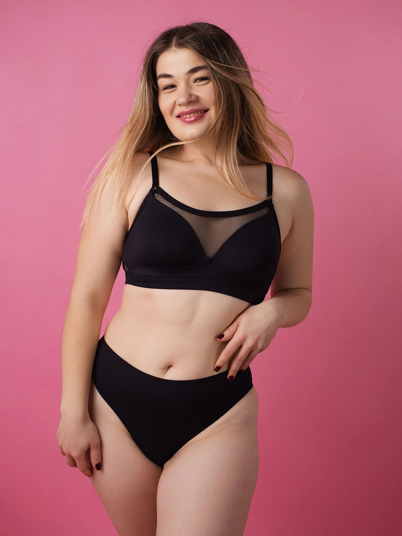 Нижня білизна Brabrabra модель SLZ25002001_Black Нижня білизна Brabrabra модель SLZ25002001_Black Фото