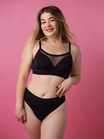 Нижня білизна Brabrabra модель SLZ25002001_Black Фото