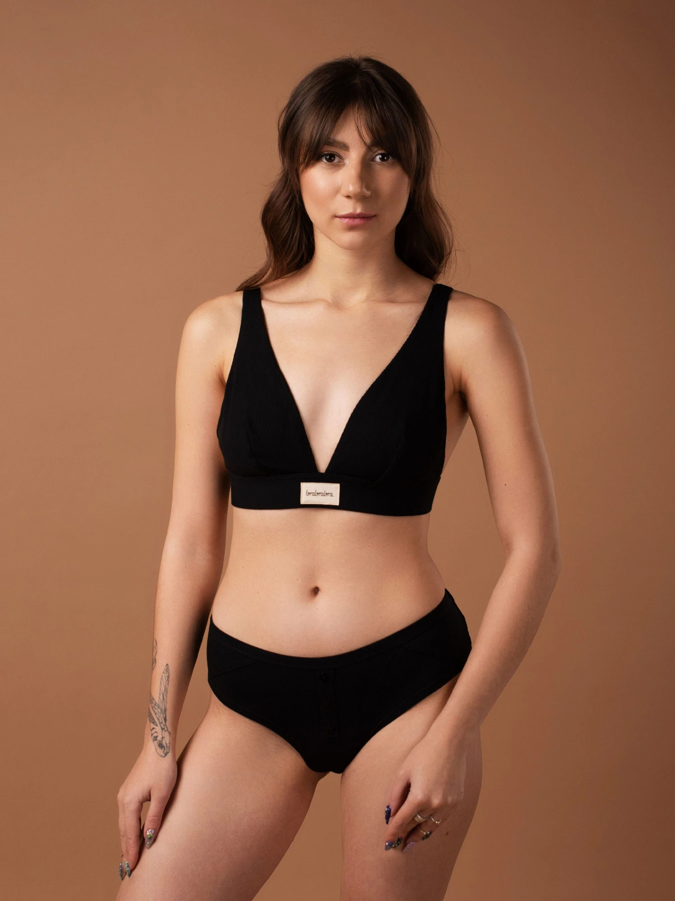 Нижнее белье Brabrabra модель SLZ25302003_Black Фото