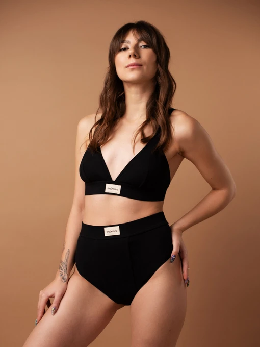 Нижня білизна Brabrabra модель SLZ25302021_Black Фото