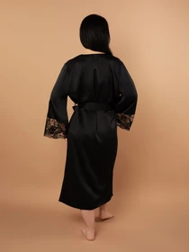 Одяг для дому та сну Brabrabra модель SLZ25805001_Black Фото