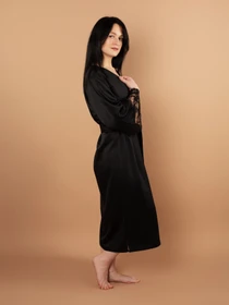 Одяг для дому та сну Brabrabra модель SLZ25805001_Black Фото