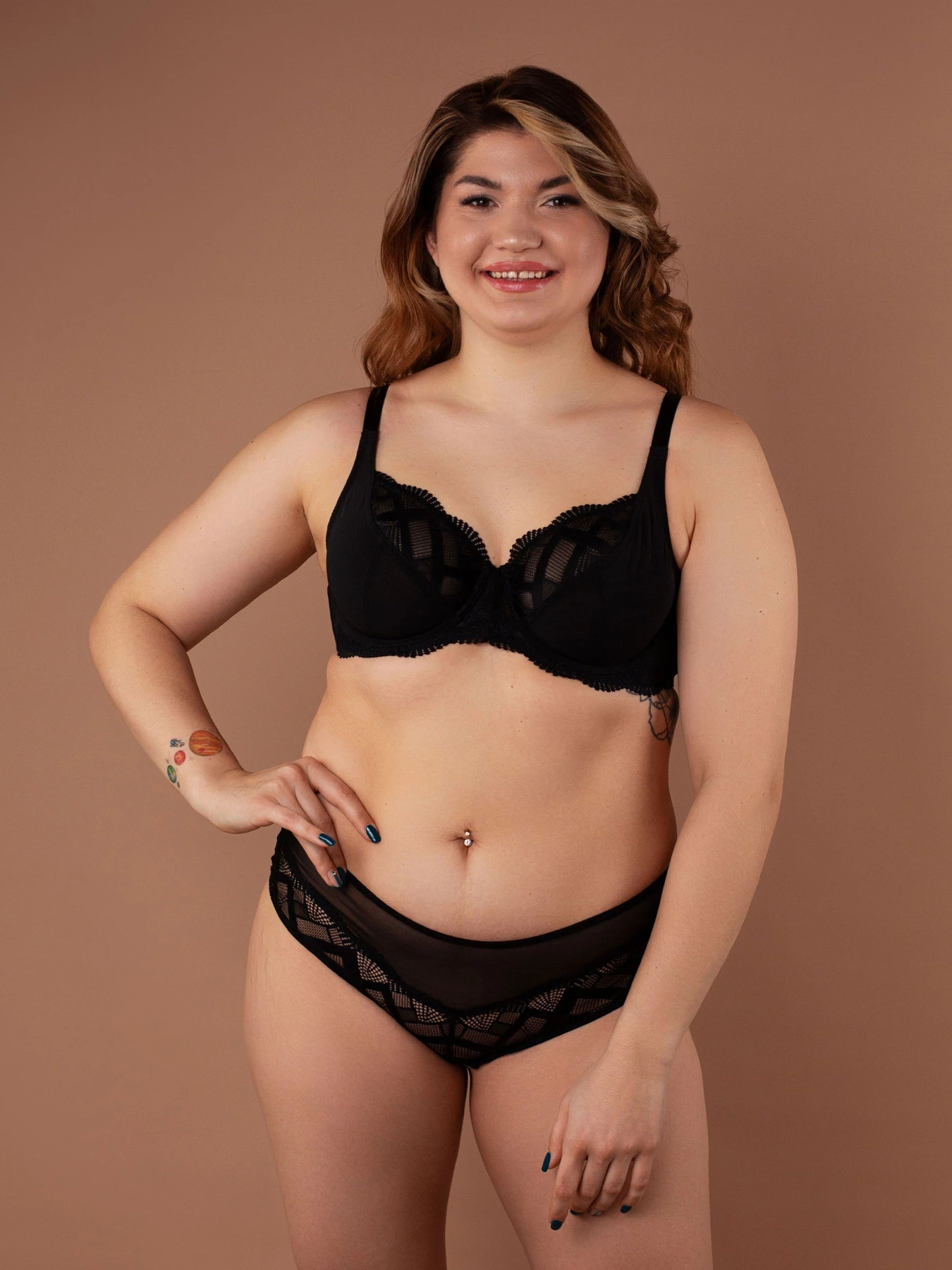 Нижнее белье Brabrabra модель SLZ25902103_Black Нижнее белье Brabrabra модель SLZ25902103_Black Фото
