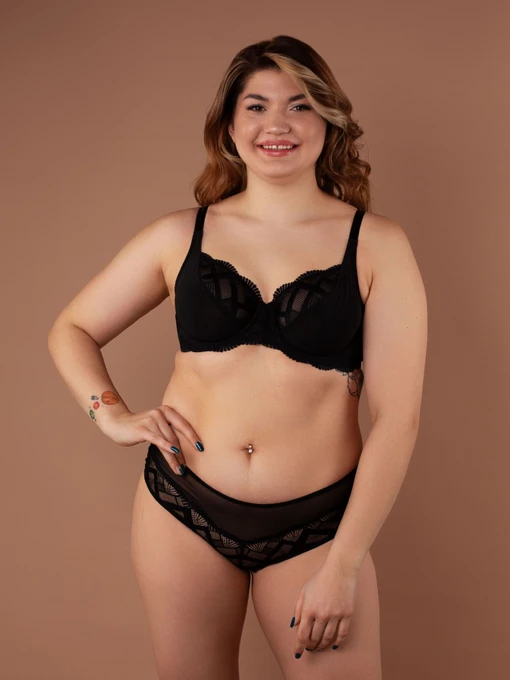 Нижнее белье Brabrabra модель SLZ25902103_Black Фото