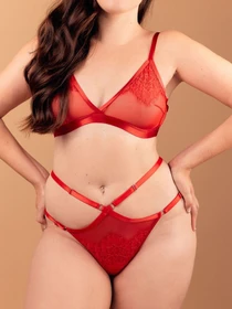 Нижня білизна Brabrabra модель SLZ26302002_Red Фото
