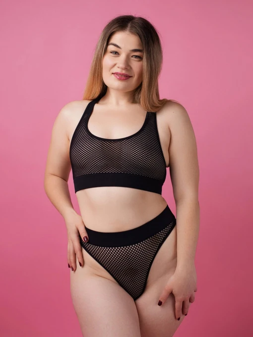 Нижня білизна Brabrabra модель SLZ26402002_Black Фото
