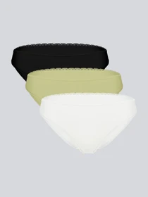 Нижня білизна Brabrabra модель SLZ26902001_khaki.black.white Фото