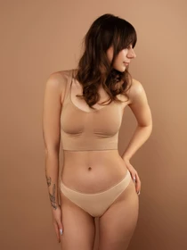 Нижнее белье Brabrabra модель SLZ26902002_khaki.beige.black Фото