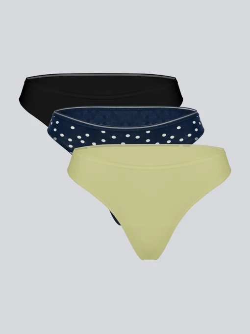 Нижнее белье Brabrabra модель SLZ26902002_khaki.print.black Фото