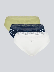 Нижня білизна Brabrabra модель SLZ26902011_print.khaki.white Фото