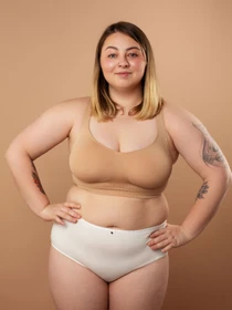 Нижнее белье Brabrabra модель SLZ26902101_beige.khaki.white Фото