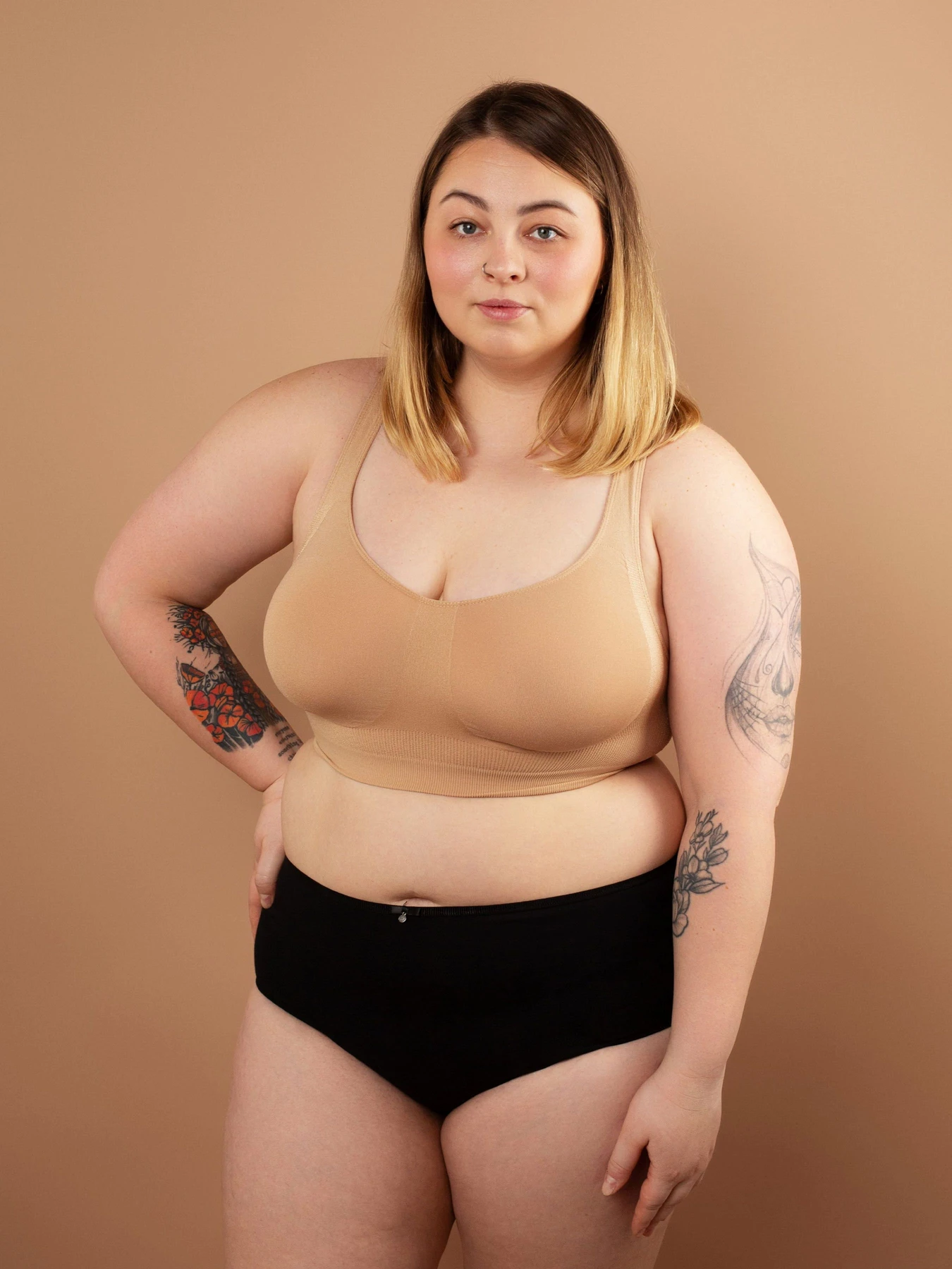 Нижнее белье Brabrabra модель SLZ26902101_white.khaki.black Фото