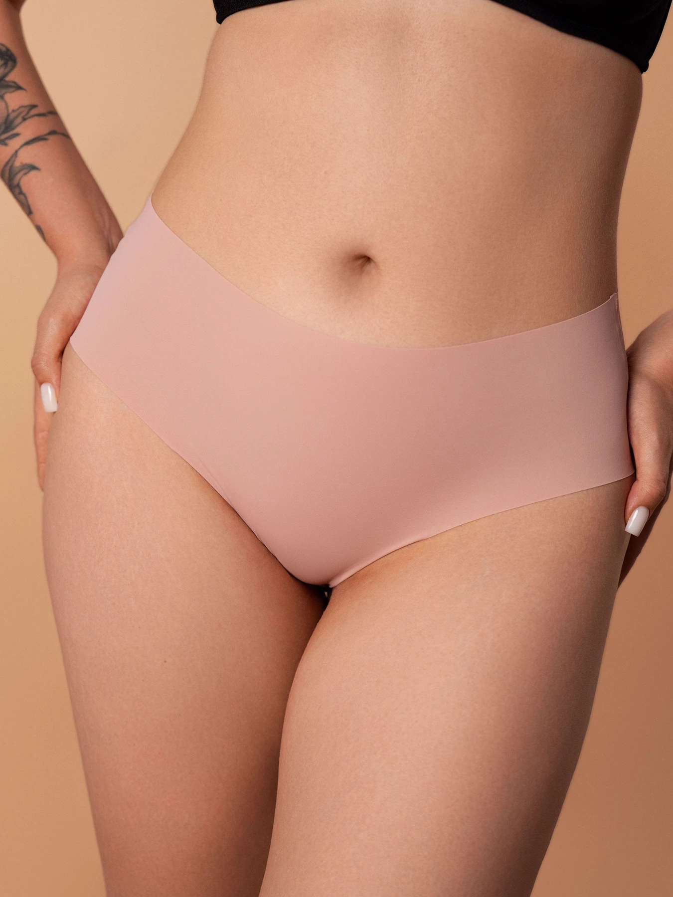 Нижнее белье Brabrabra модель SLZ26702101_3_black.ivory.pink-powder Фото