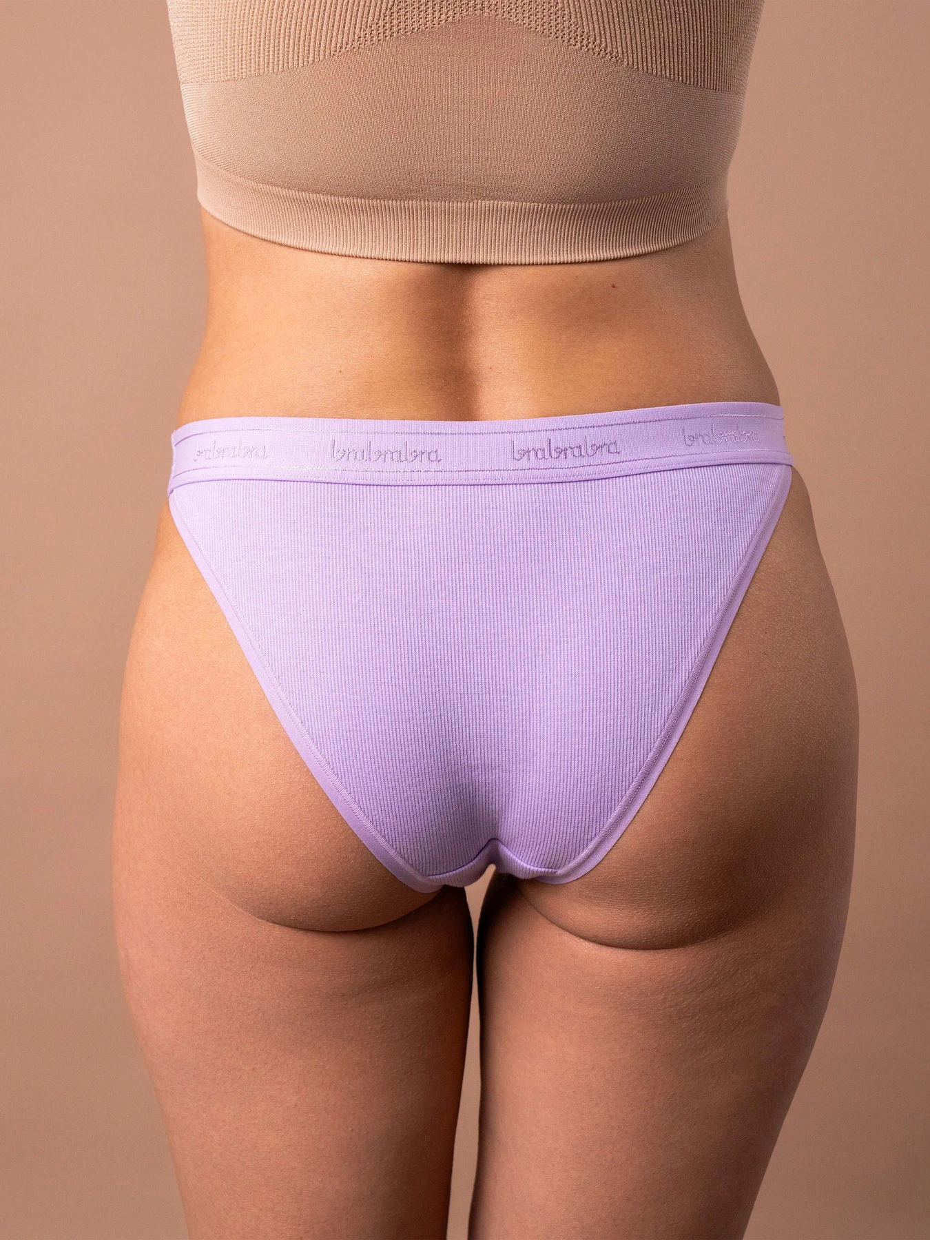Нижнее белье Brabrabra модель SLZ26802005_2_white.lilac Нижнее белье Brabrabra модель SLZ26802005_2_white.lilac Фото