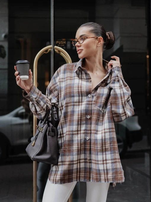 Рубашки Jadone Fashion модель Mili_kor Фото