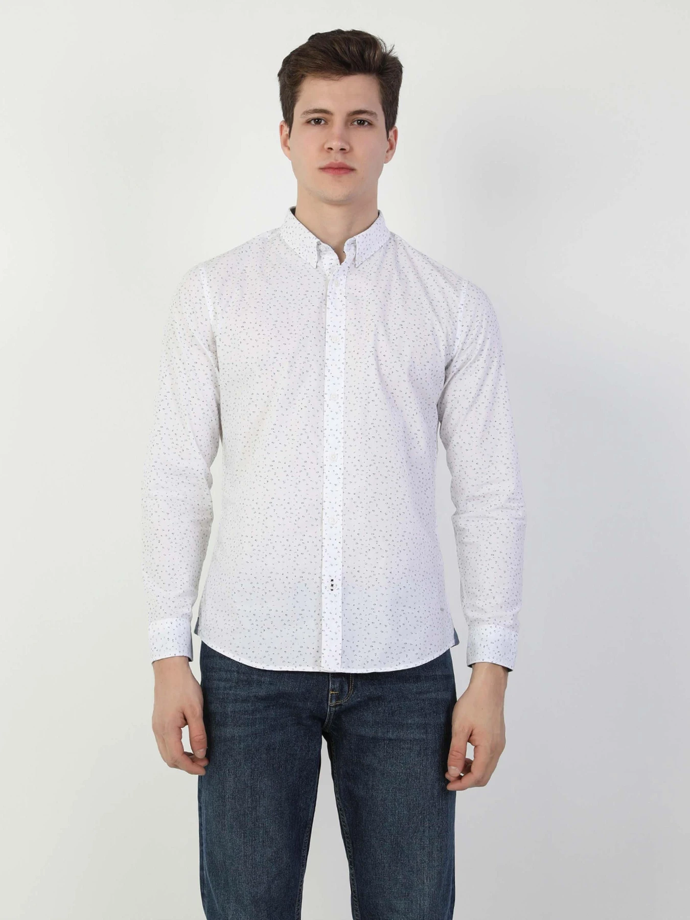 Сорочки Colin’s модель CL1047462_Q1.V1_WHT Фото