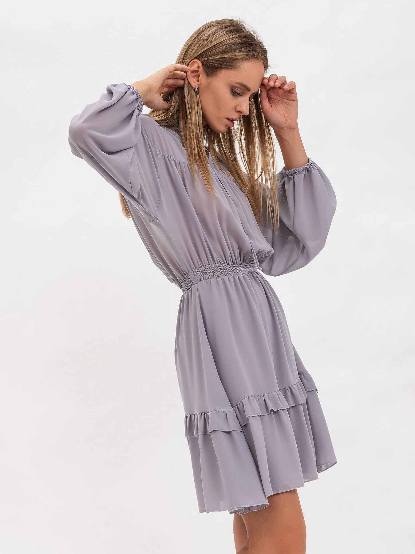 Платья Lesia модель GreyBreyaWMNSDRSSLS Фото