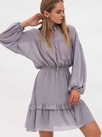Платья Lesia модель GreyBreyaWMNSDRSSLS Фото