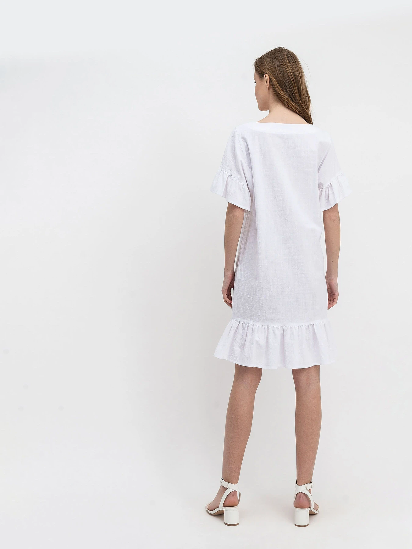 Сукні Lesia модель WhiteDeisyWMNSDRSSLS Фото