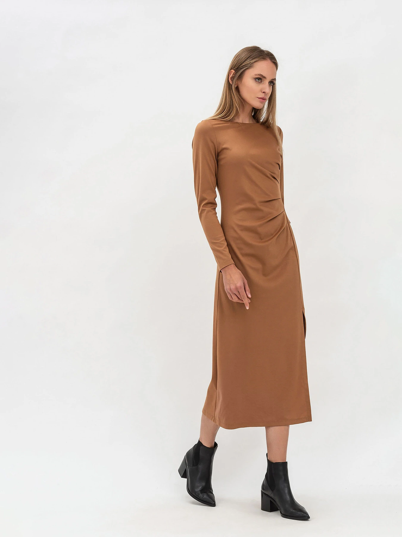 Сукні Lesia модель BrownDeriya2WMNSDRSSLS Фото