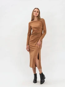 Сукні Lesia модель BrownDeriya2WMNSDRSSLS Фото