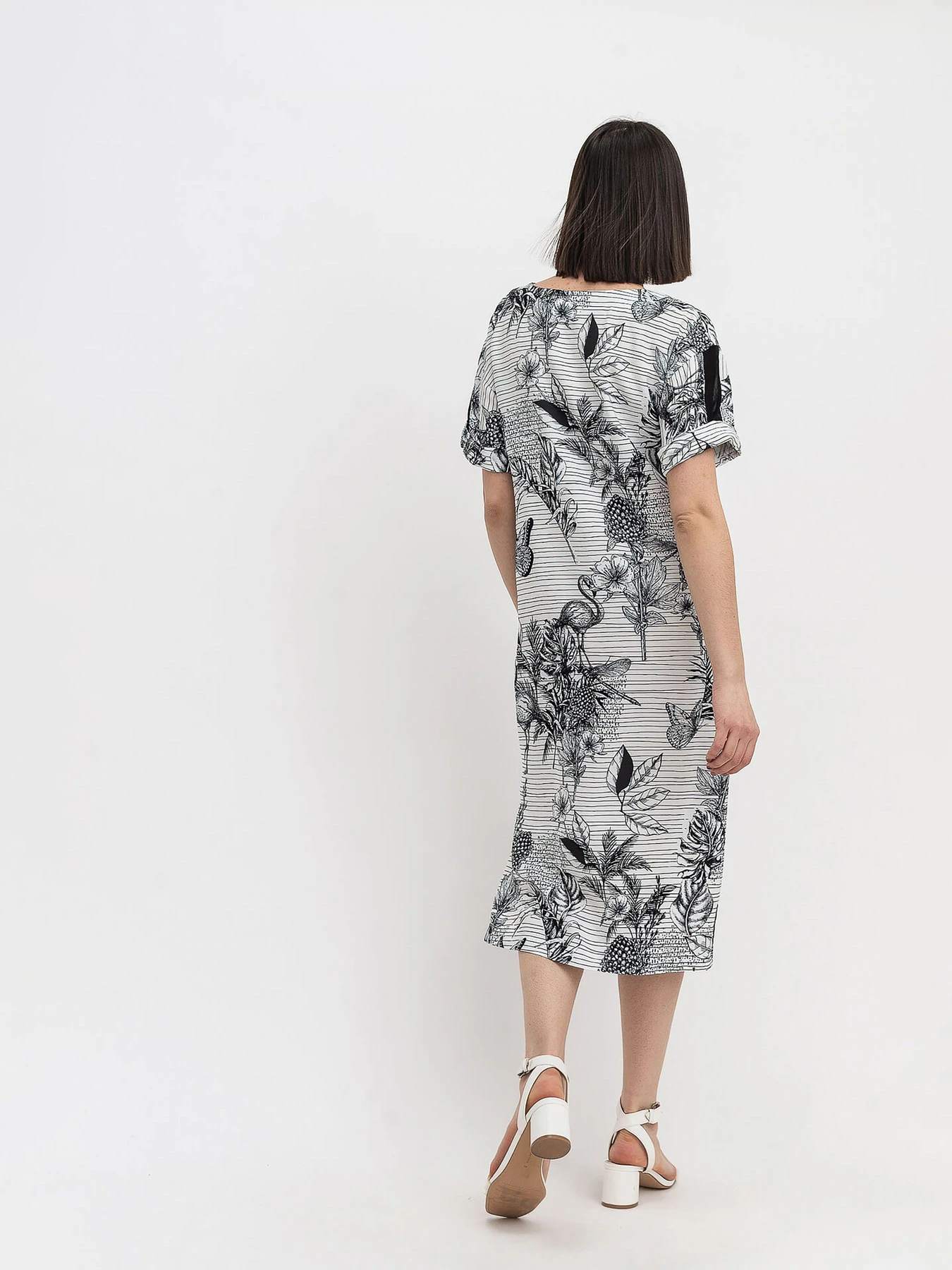 Платья Lesia модель WhiteIzertWMNSDRSSLS Фото