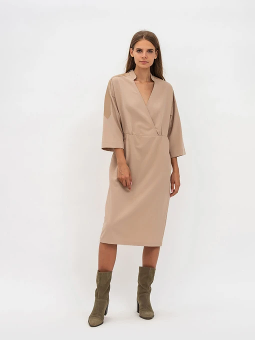 Сукні Lesia модель BeigeLeomis5WMNSDRSSLS Фото