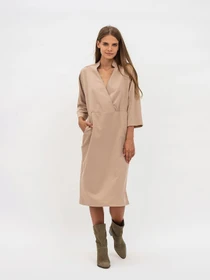 Платья Lesia модель BeigeLeomis5WMNSDRSSLS Фото