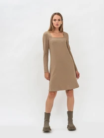 Платья Lesia модель BeigeLeomis61WMNSDRSSLS Фото
