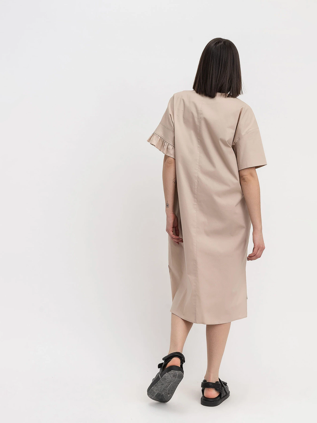 Платья Lesia модель BeigeManuk71WMNSDRSSLS Фото