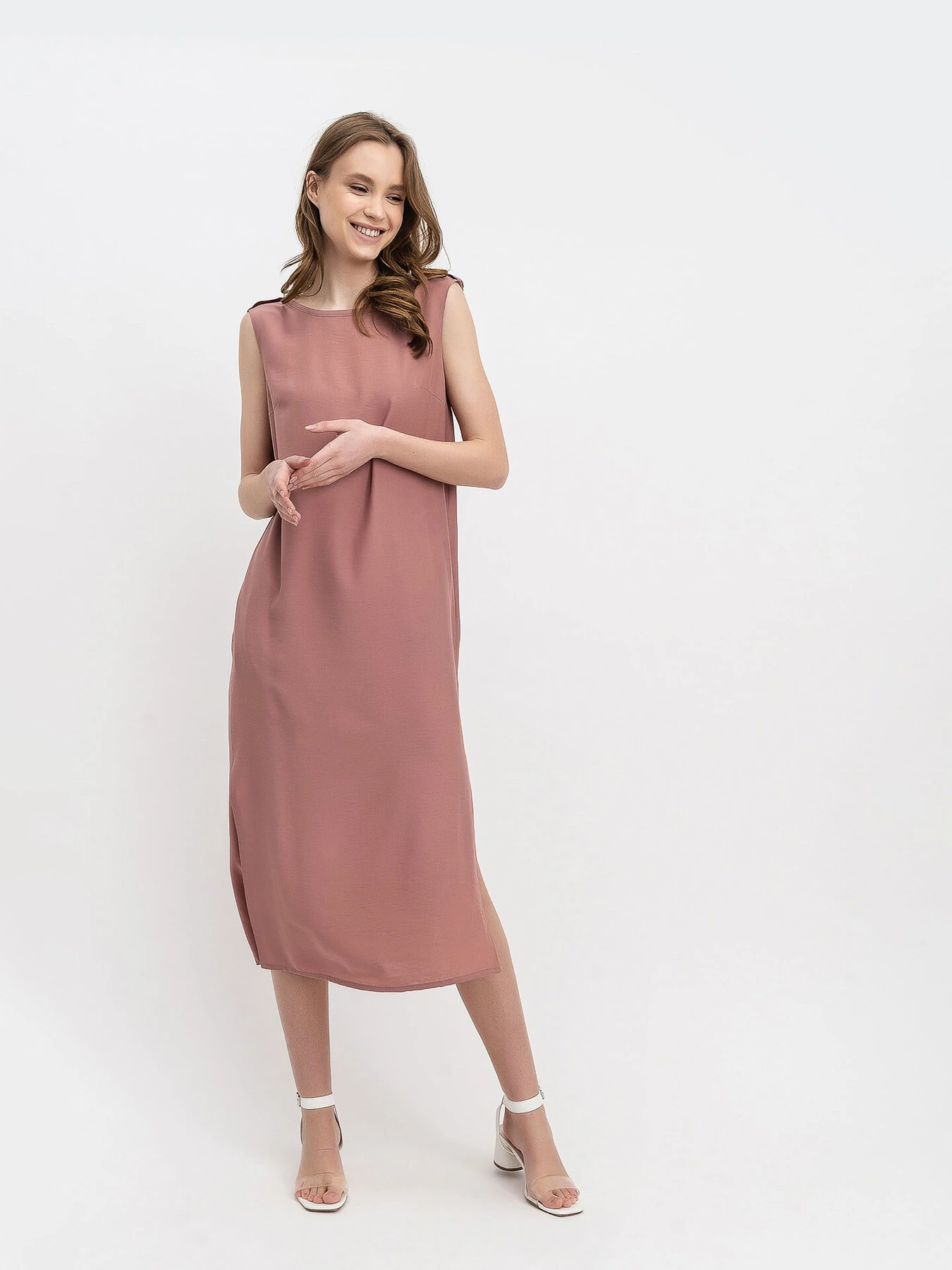 Платья Lesia модель BrownSedam2WMNSDRSSLS Фото