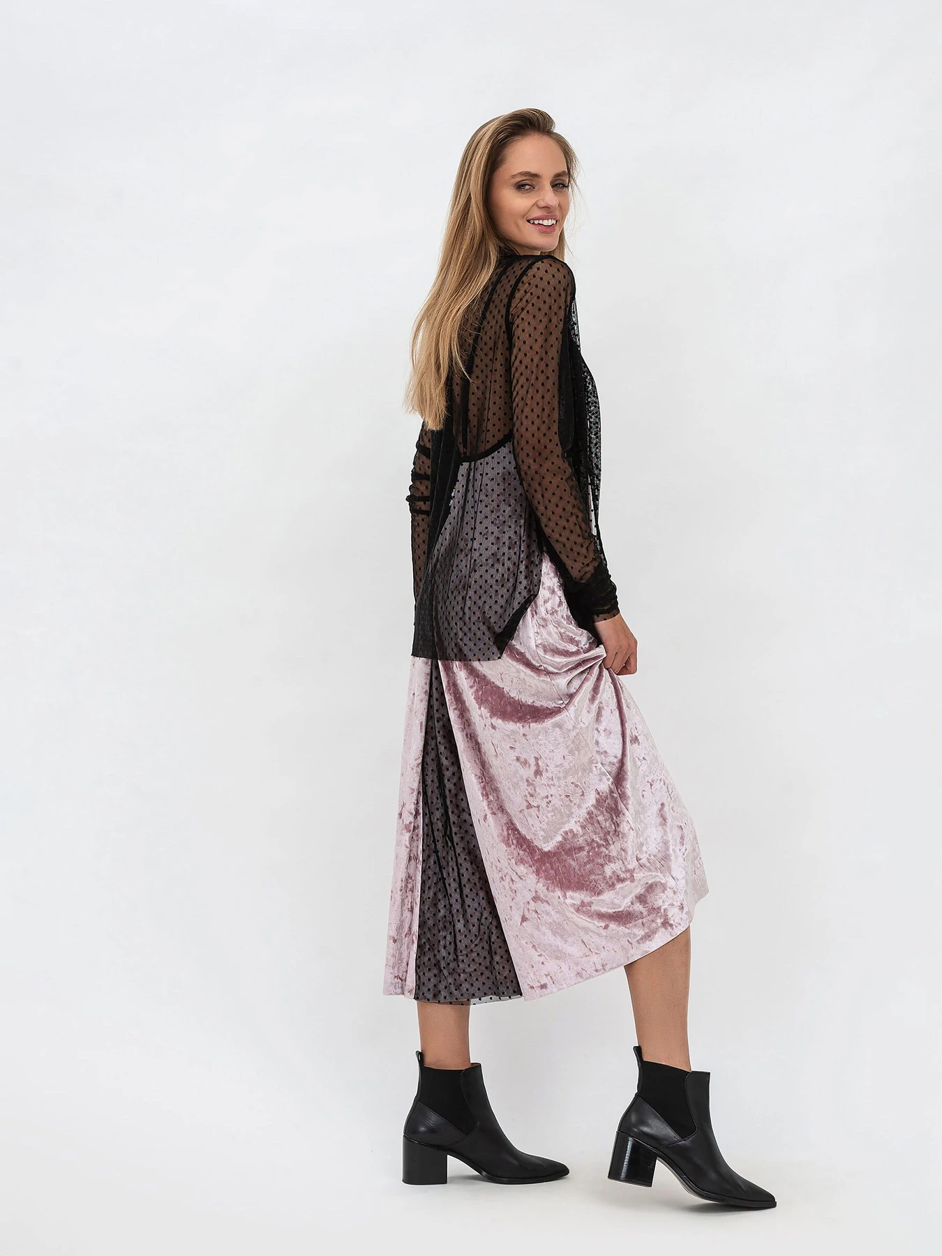 Сукні Lesia модель PinkFleri2WMNSDRSSLS Фото