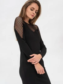 Платья Lesia модель BlackSherin01WMNSDRSSLS Фото