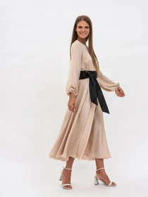 Платья Lesia модель BeigeArneWMNSDRSSLS Фото
