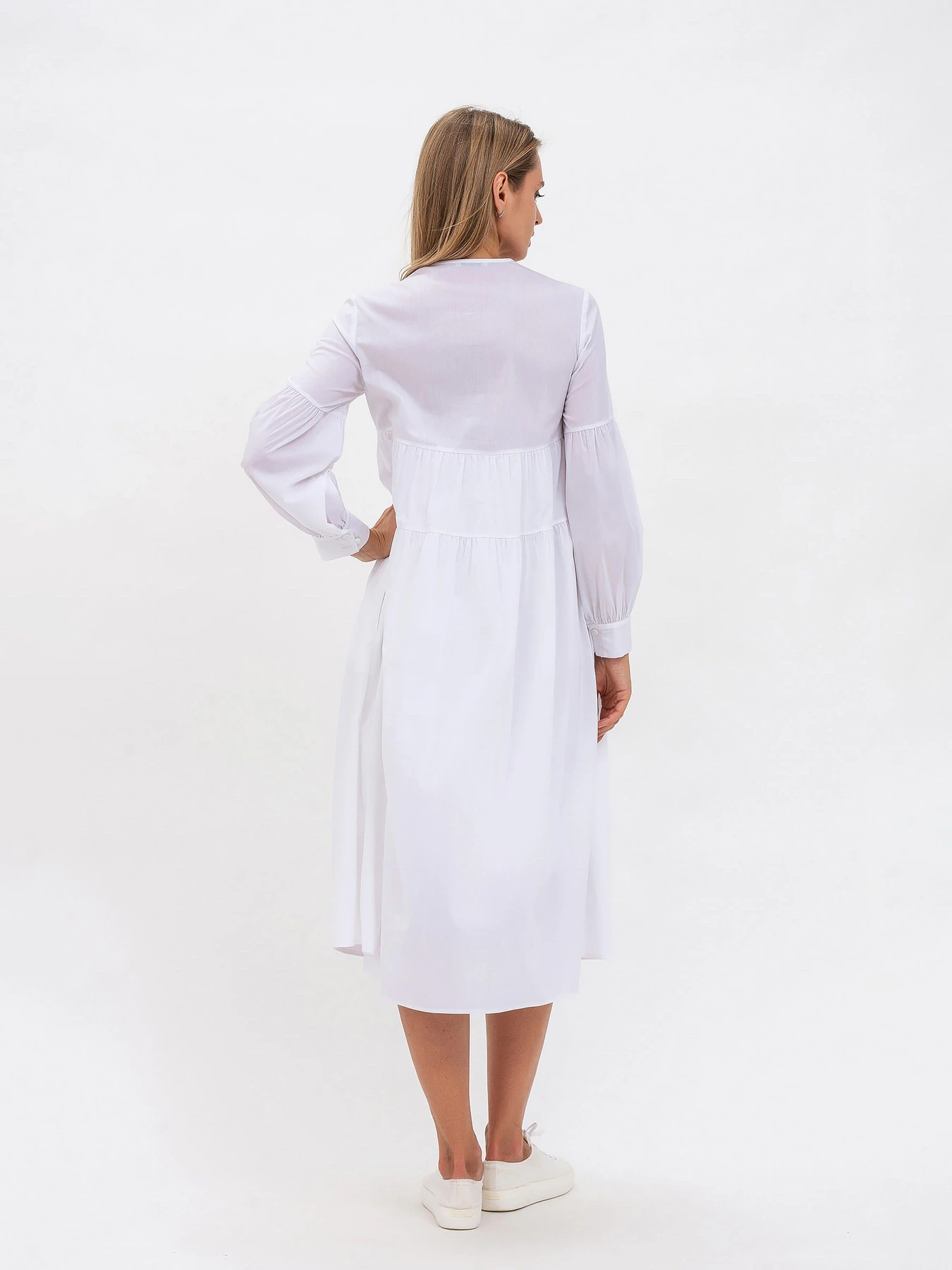 Платья Lesia модель WhiteAmeyaWMNSDRSSLS Фото