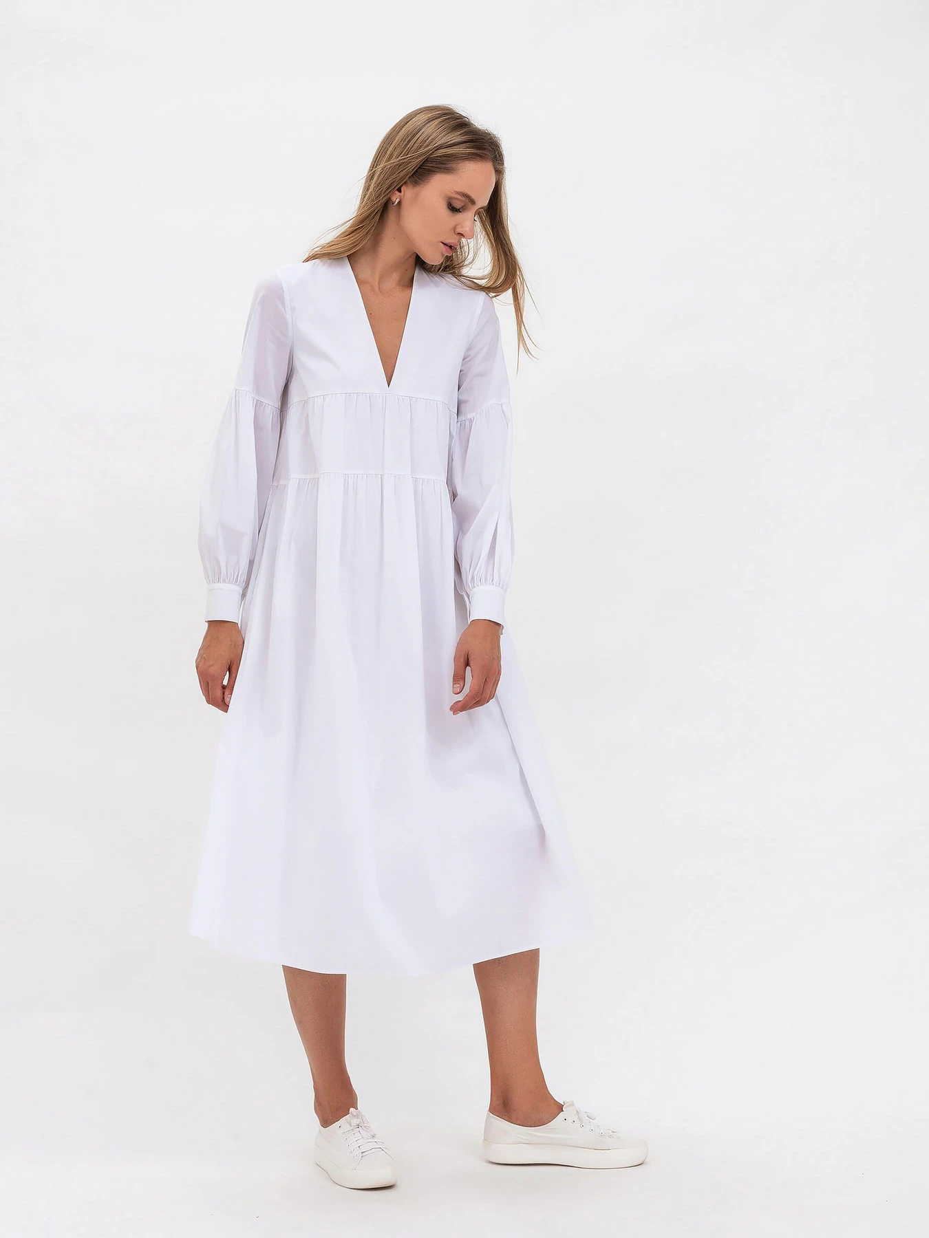 Платья Lesia модель WhiteAmeyaWMNSDRSSLS Фото