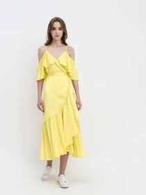 Платья Lesia модель YellowDamianWMNSDRSSLS Фото