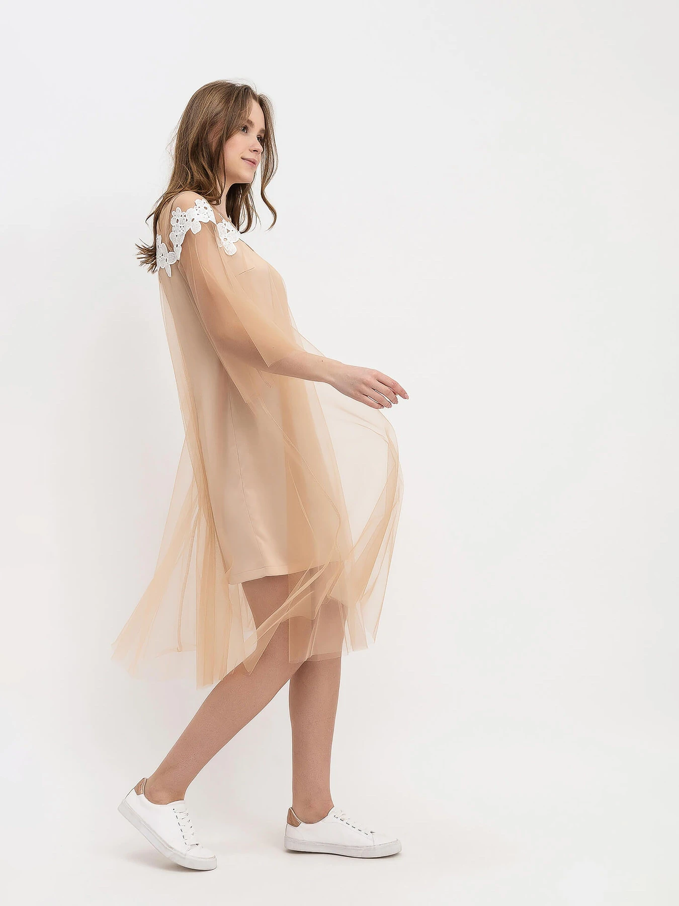Платья Lesia модель BeigeIrminWMNSDRSSLS Фото