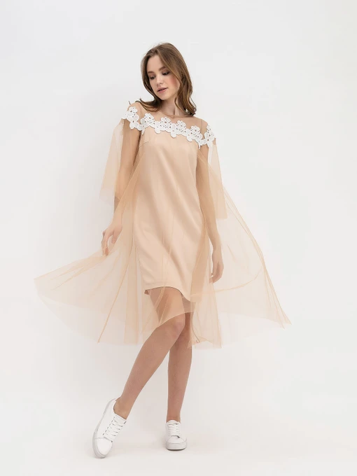 Сукні Lesia модель BeigeIrminWMNSDRSSLS Фото
