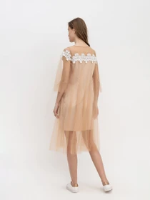 Платья Lesia модель BeigeIrminWMNSDRSSLS Фото