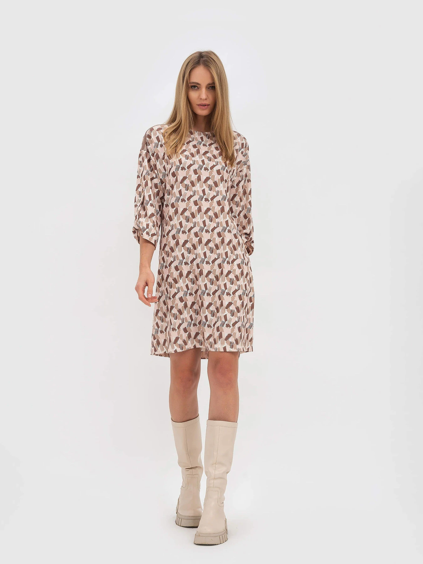 Платья Lesia модель BeigeNidgar2WMNSDRSSLS Фото