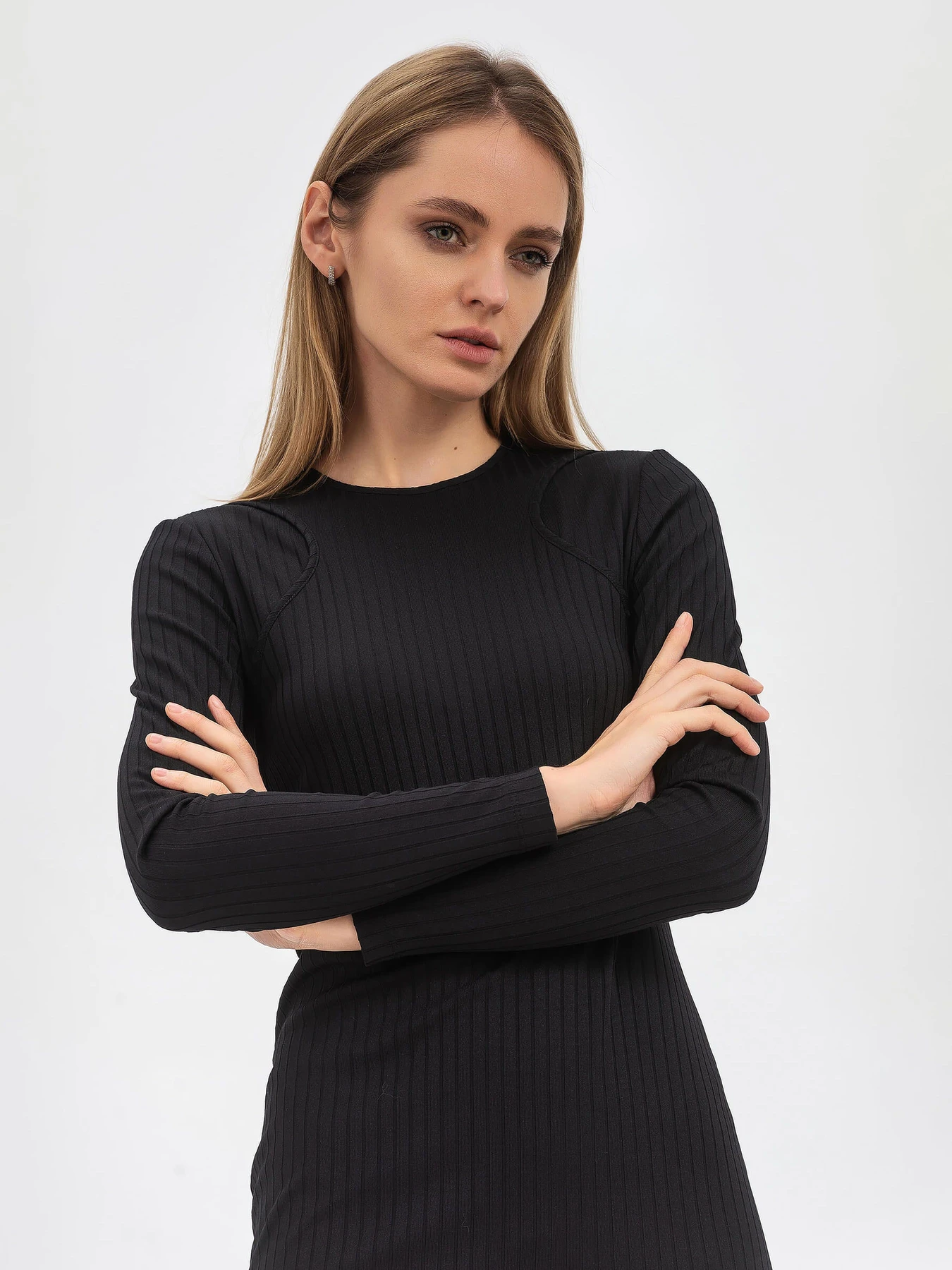 Платья Lesia модель Meyia03BlackWMNSDRSSLS Фото